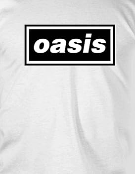 Amazon.com: Oasis T Shirt Decca Logo Official Mens White Size XL