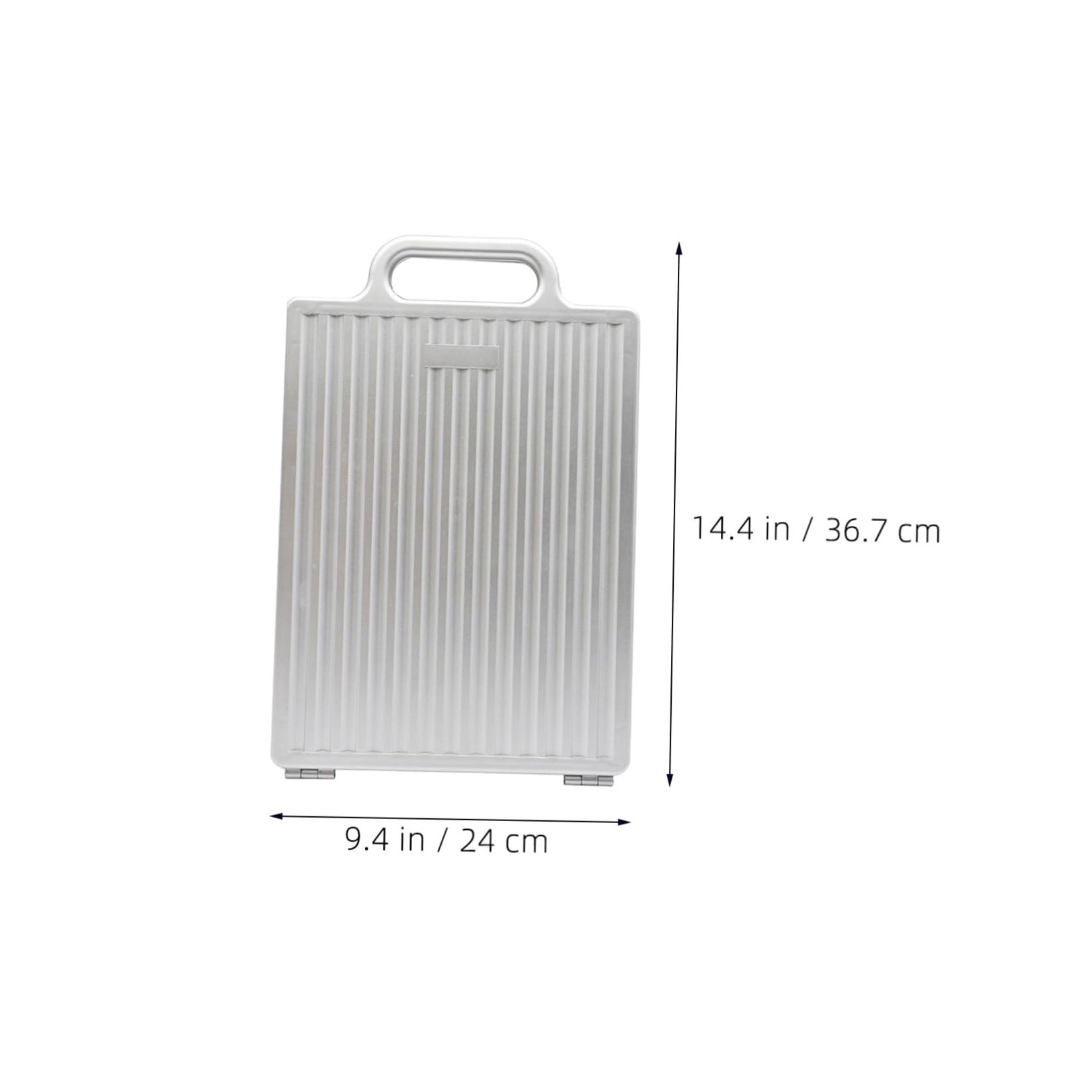 Specchio Parrucchiere Doppio Lato con Doppia Maniglia, Portatile e Pieghevole in Vetro e Plastica, per Saloni Professionali e Styling