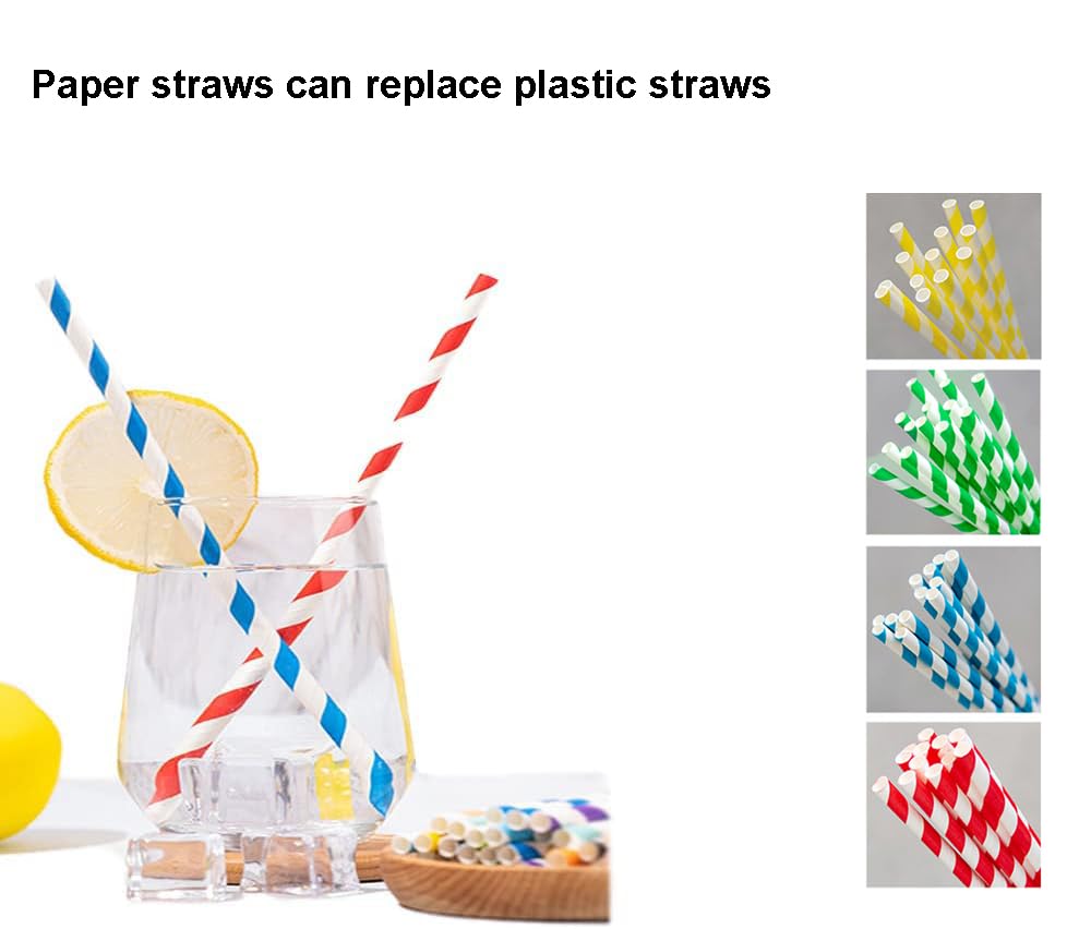 Cannucce Di Carta Colorate 300pz - Biodegradabili Per Feste E Matrimoni - Foto 7