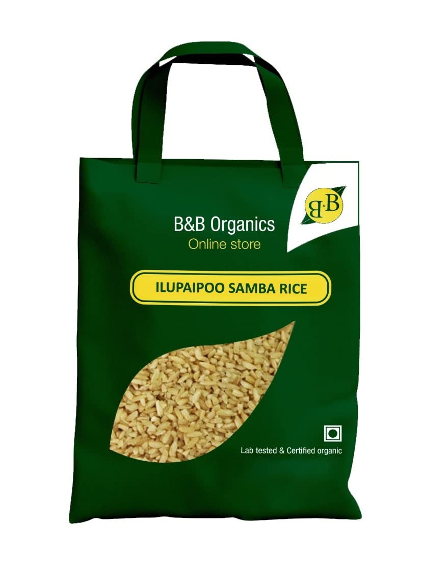 B&B Organics Ilupaipoo Samba Rice (3kg)/ Traditional Rice /Samba Arisi . (B07G1NSCJH) Amazon Price History, Amazon Price Tracker