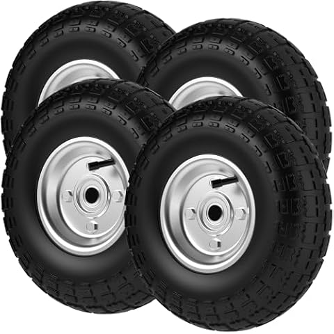 ZENO Pneumatic Wheelbarrow Wheels Set Cover