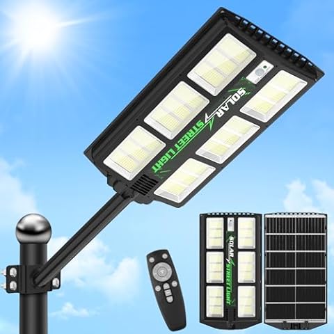 Viugreum Lampadaire Solaire 1200W Cover