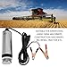 DC 24V Transfer Pump Stainless Steel Submersible Pump for Water Oil Kerosene Refueling Tool Outdoors 35-40L/min
