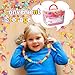 Atoymut 600Pcs Pop Beads, Jewelry Making Kits for Toddlers, Arts and Crafts Supplies for Kids Ages 4-8, Necklace, Bracelet, Ring, Creative DIY Toys Set for 4, 5, 6, 7, 8 Year Old Girl Birthday Gift