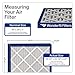 16x25x1 MERV 13 Air Filter (6-Pack) | Wonderfil Filters | Pleated HVAC Design | Perfect Fit for AC & Furnace Systems | Actual Size: 15.5
