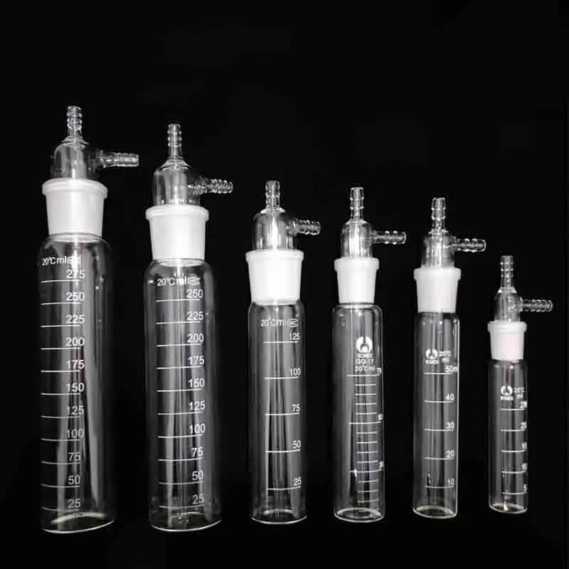 Laboratory Large Impact Absorption Bottle 10 25 50 75 125 250 275 325 500ml Impact Gas Sampling Bottle High Borosilicate(500ml)
