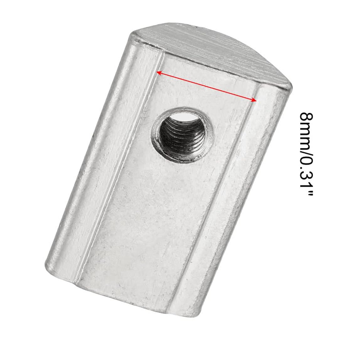 TA-VIGOR 12Pcs M4 Roll-in Spring T Nuts - Image 3