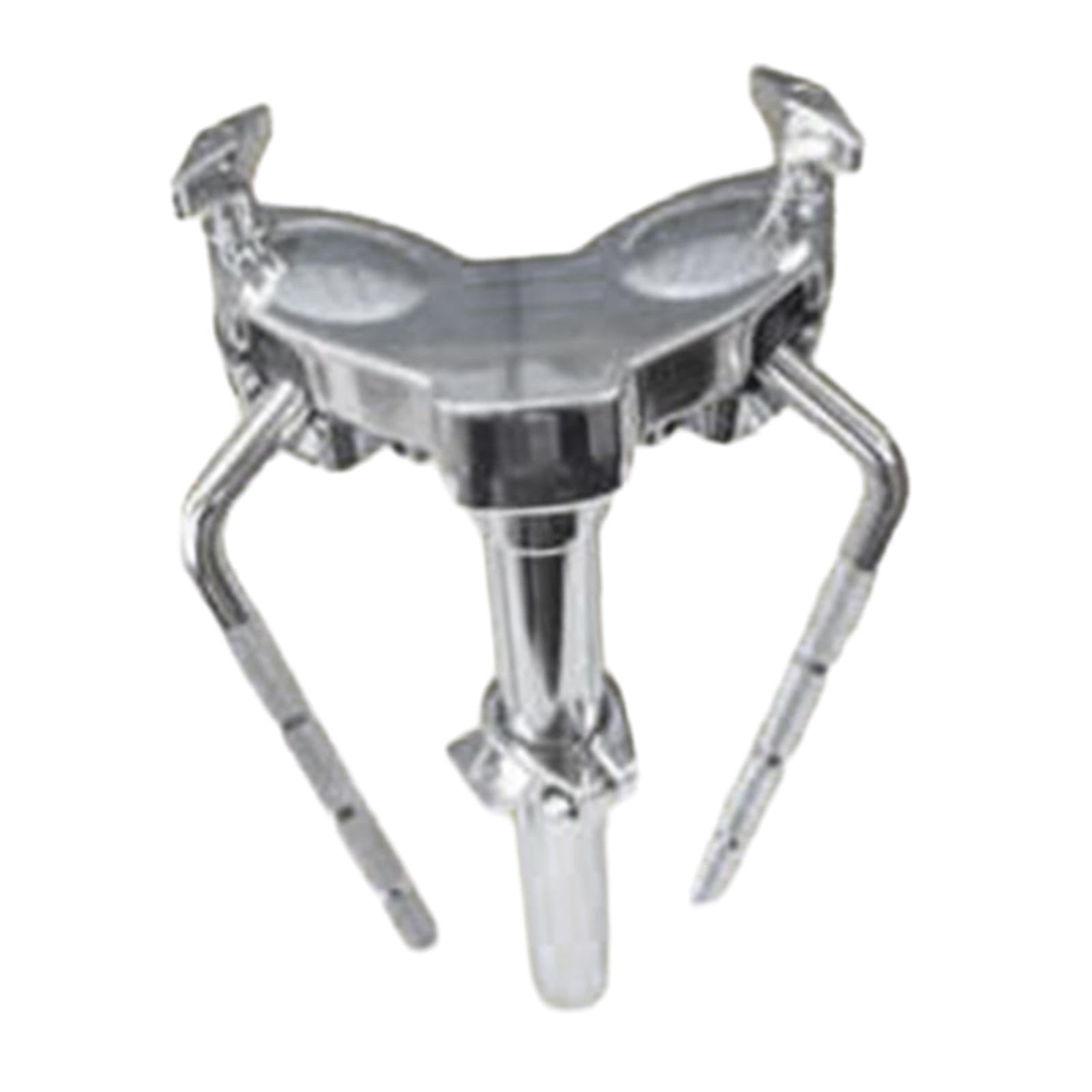 Soporte para tambor Tom, fácil de instalar, abrazadera de metal duradera, regalo para músicos con piezas de repuesto universales, accesorio de abrazadera doble para