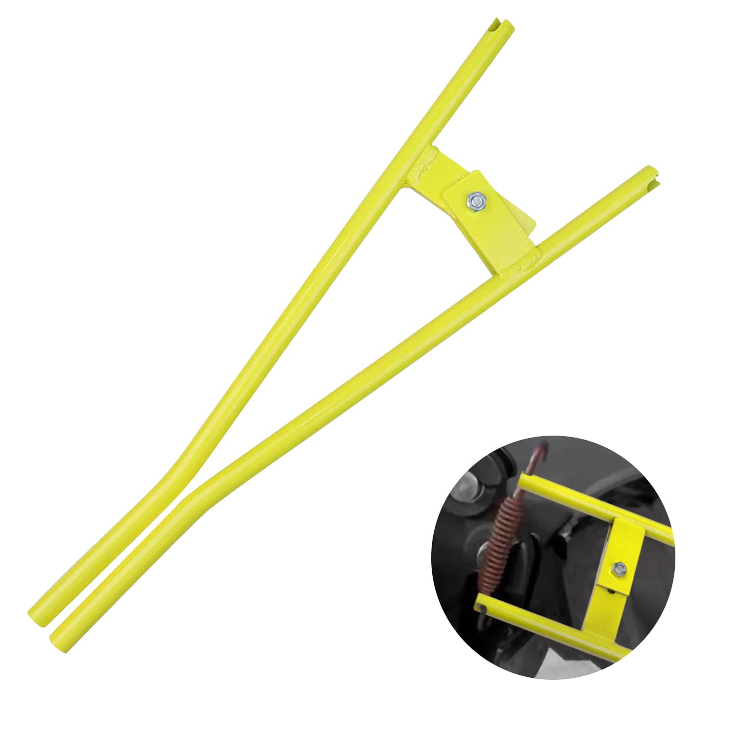 Outil de ressort de frein de camion LT890 Outil de ressort de frein robuste Jaune/rouge/noir (LT890 Jaune)