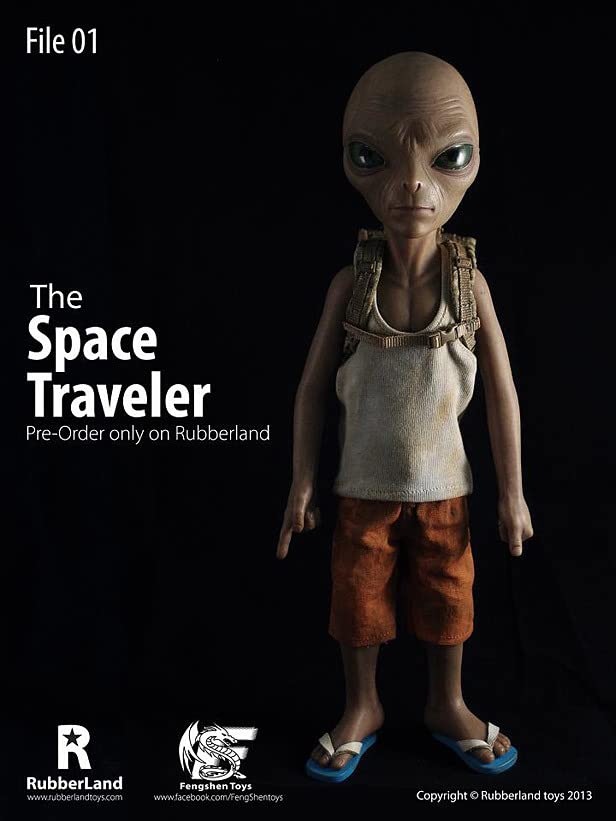 Amazon.co.jp: RUBBERLAND TOYS 1/6 THE SPACE TRAVELER ALIEN PAUL