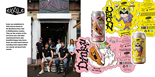 The Craft Beer Sticker Book: 300 Peelable Stickers from Craft Breweries Around the World