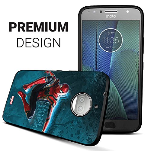 Image of MTT Spider Man Infinity War Officially Licensed Armor Back Case Cover for Moto G5s Plus (Design 278)