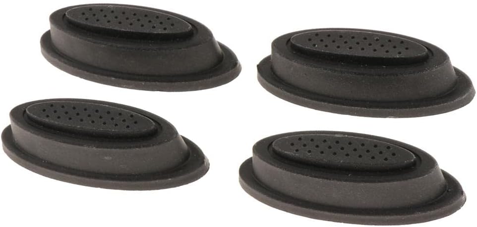 VELURA SYDL 4Pcs Plastic Bottom Foot Stud Footstand Luggage Case/Speaker Replacement Part (S Type)| Other Luggage Accessories|Travel