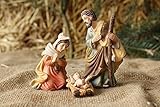 krippenfiguren bekleidet orientalisch Figuren aus Polystone, liebevoll handbemalt