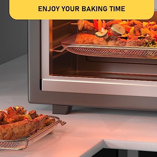 Compare Zomixzo Air Fry Mesh Baskets Replacement Compatible with