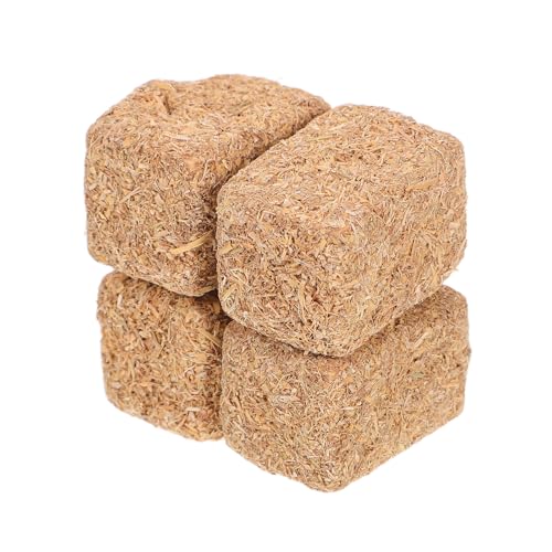 Didiseaon Miniatur Heuballen Deko: 4 Stück Mini Heuballen Spielzeug...