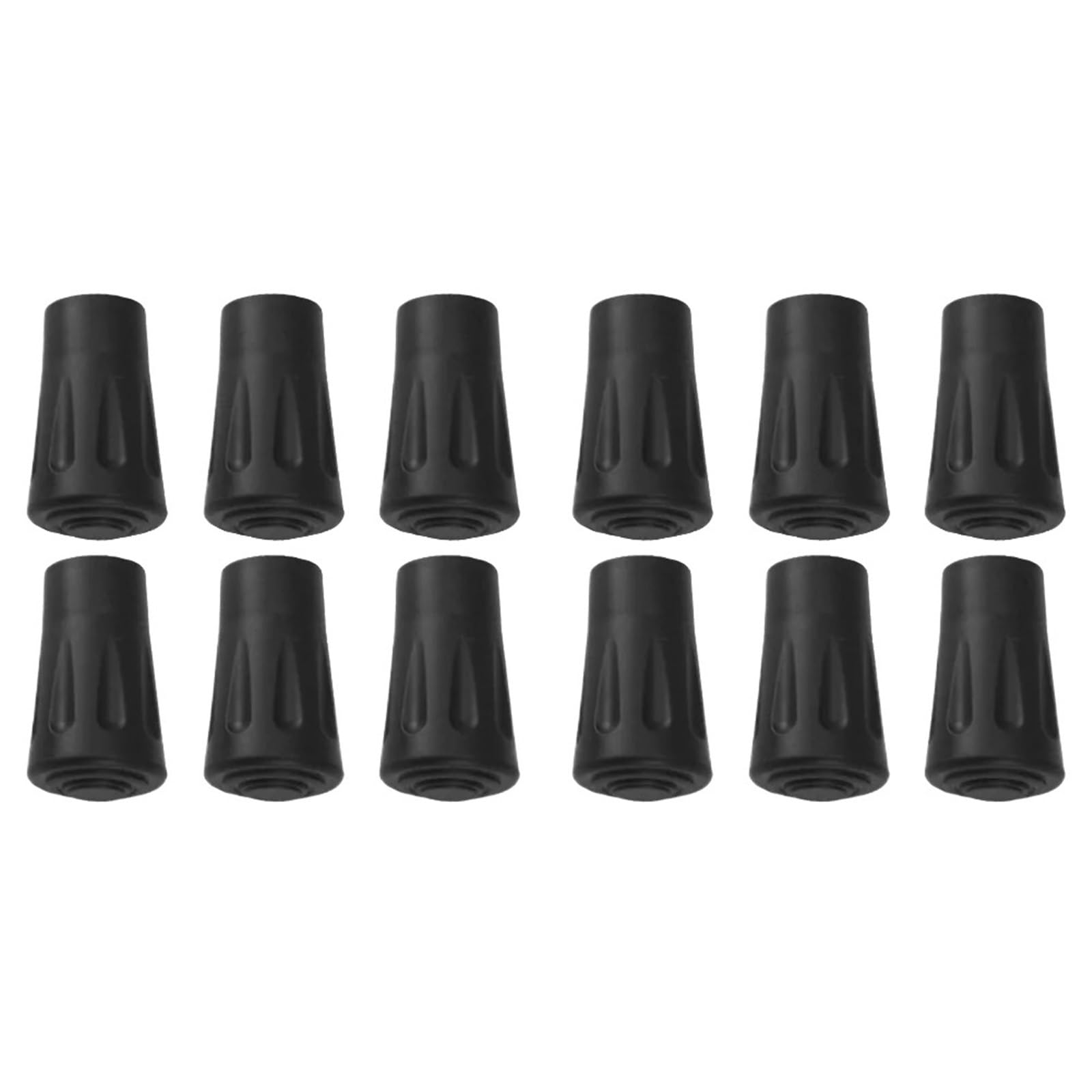 Protecteur De Canne Lot de 36 bâtons de randonnée de Rechange for Cannes d'escalade, Camping en Plein air, Capuchon de Protection en Caoutchouc pour Trekking BâTons De Marche