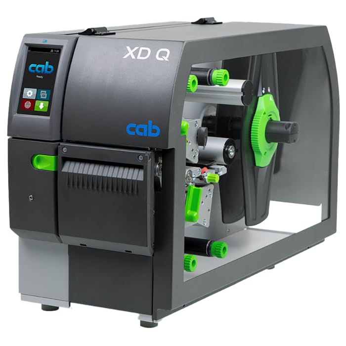 CAB XD Q4/300DPI Thermal Transfer Double Sided Printer with Standard Cutter CSQ 402 | 6011502