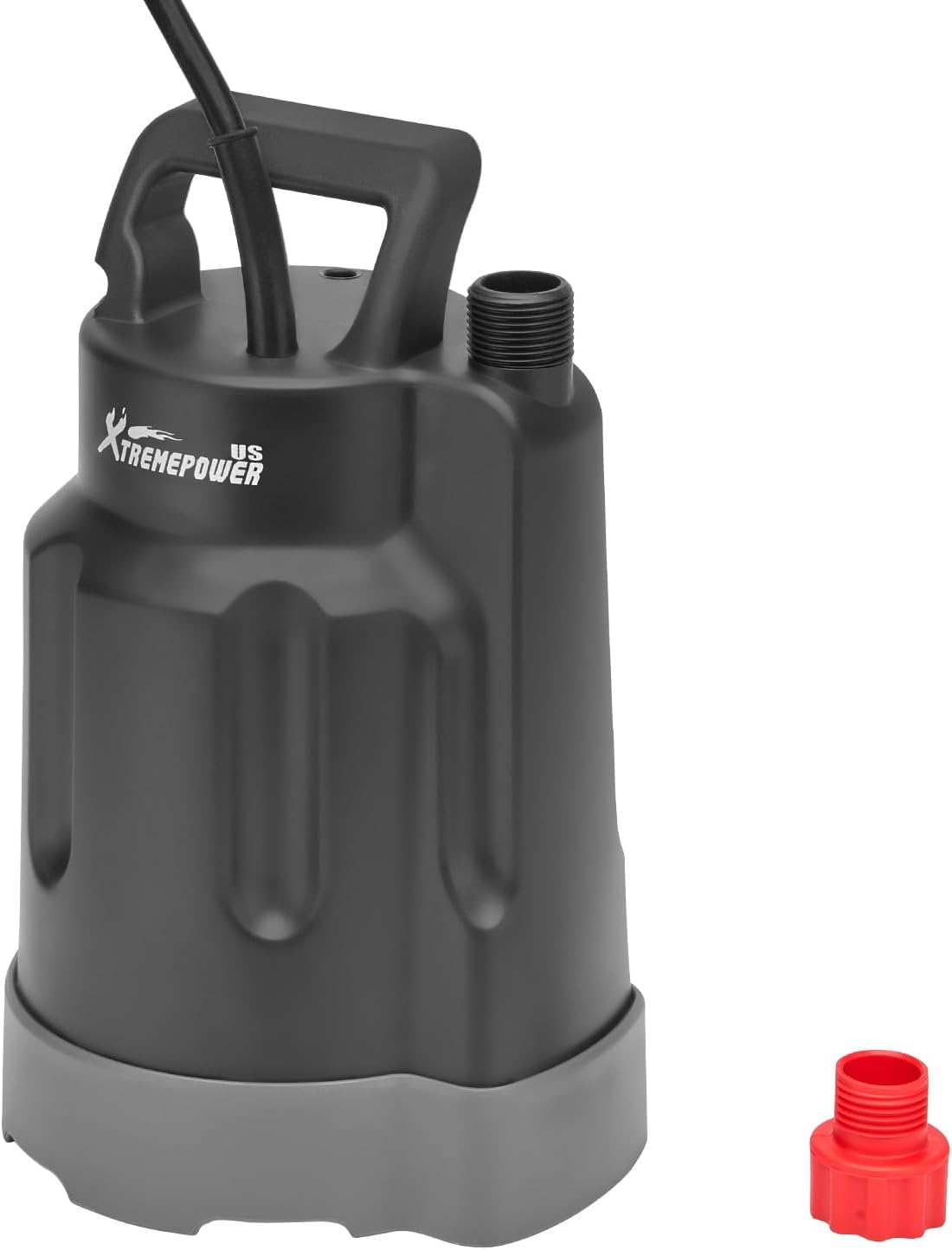 XtremepowerUS Submersible Water Pump 1/3 HP 1700GPH High-Flow Thermoplastic Utility Pump Electric Transfer Water Pump Pool Tub Garden Pond Draining