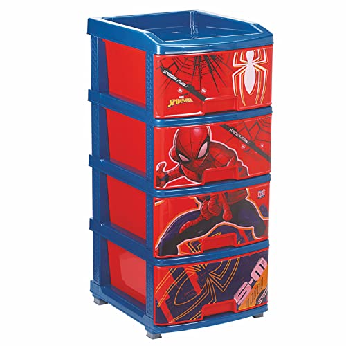 Image of Vintage Chest of Drawers For Kids(Spiderman)