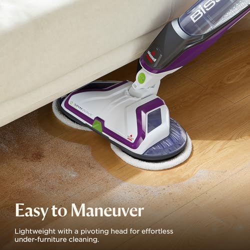 image for BISSELL® SpinWave Pet Hard Floor Corded Spin Mop Cleaner with Washabl