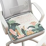 BCJMKDX stützendes Kissen, Nordic Style Summer Breathables|Durable Cool Chair Pads with Non-Slip Bottom(F,50X50cm(19.6x19.6in))