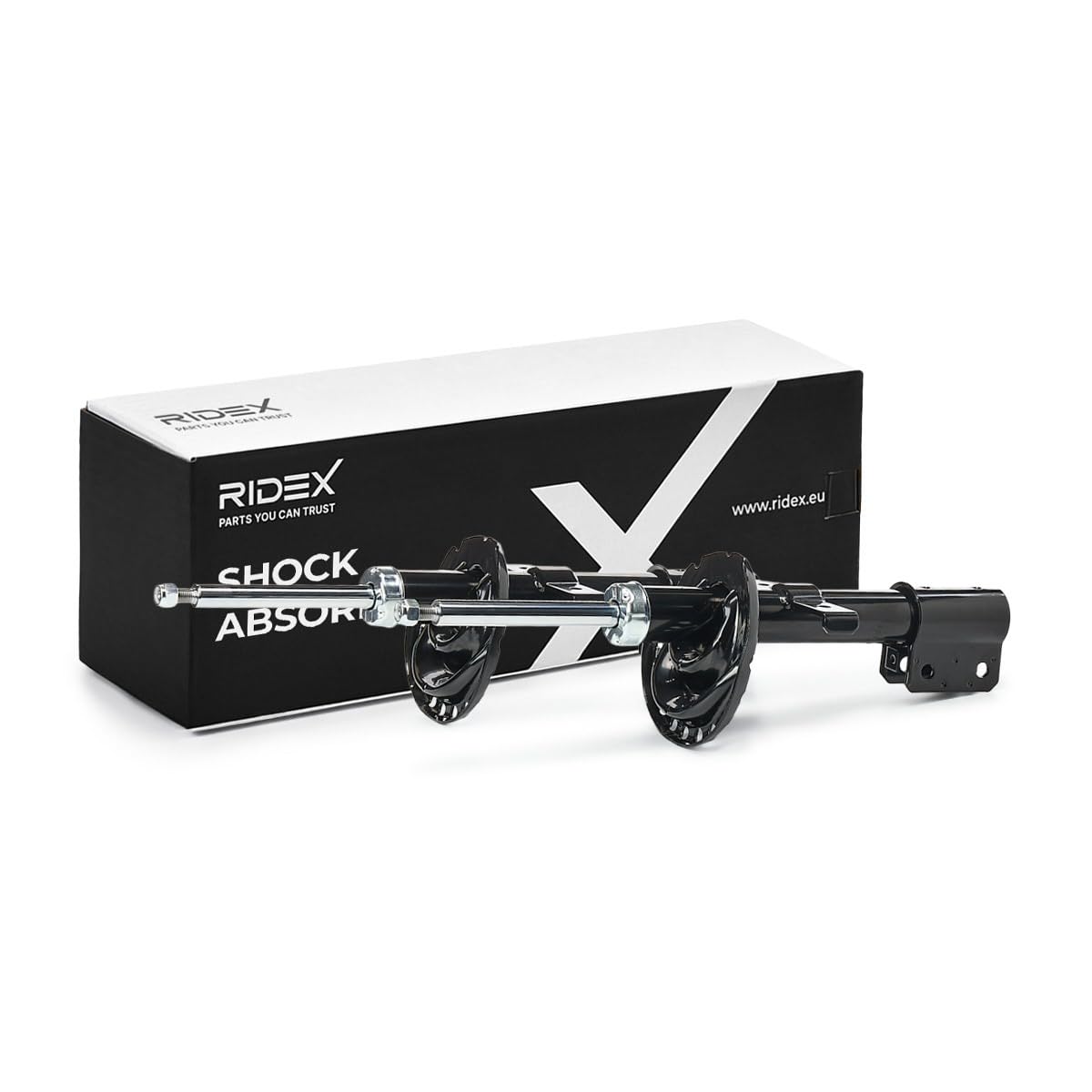 RIDEX 854S18998 2x Amortiguador Delantero Compatible con RENAULT Clio 4 Grandtour KH