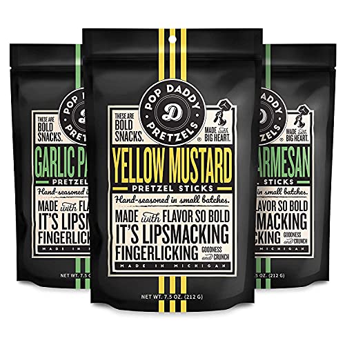 Buy Pop Daddy Flavored Pretzels Sticks Healthy Gourmet Pretzels