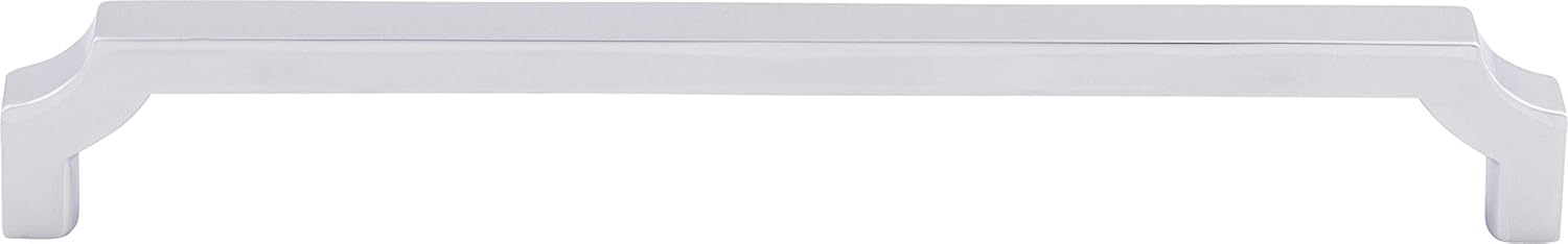 Top Knobs TK3024PC 7-9/16 in. (192mm) Ellis Collection Davenport Pull, Polished Chrome
