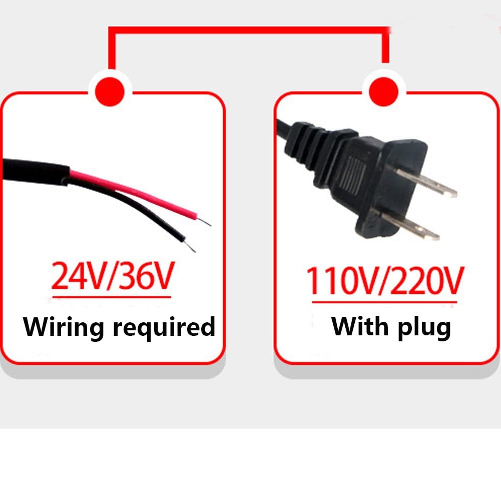 Lampada da lavoro a LED portatile, 120 lumen for Watt, Lampada lavoro for macchinisti con collo cigno flessibile, Lampada for attrezzi officina for macchine da cucire, illuminazione industriale(12W/24