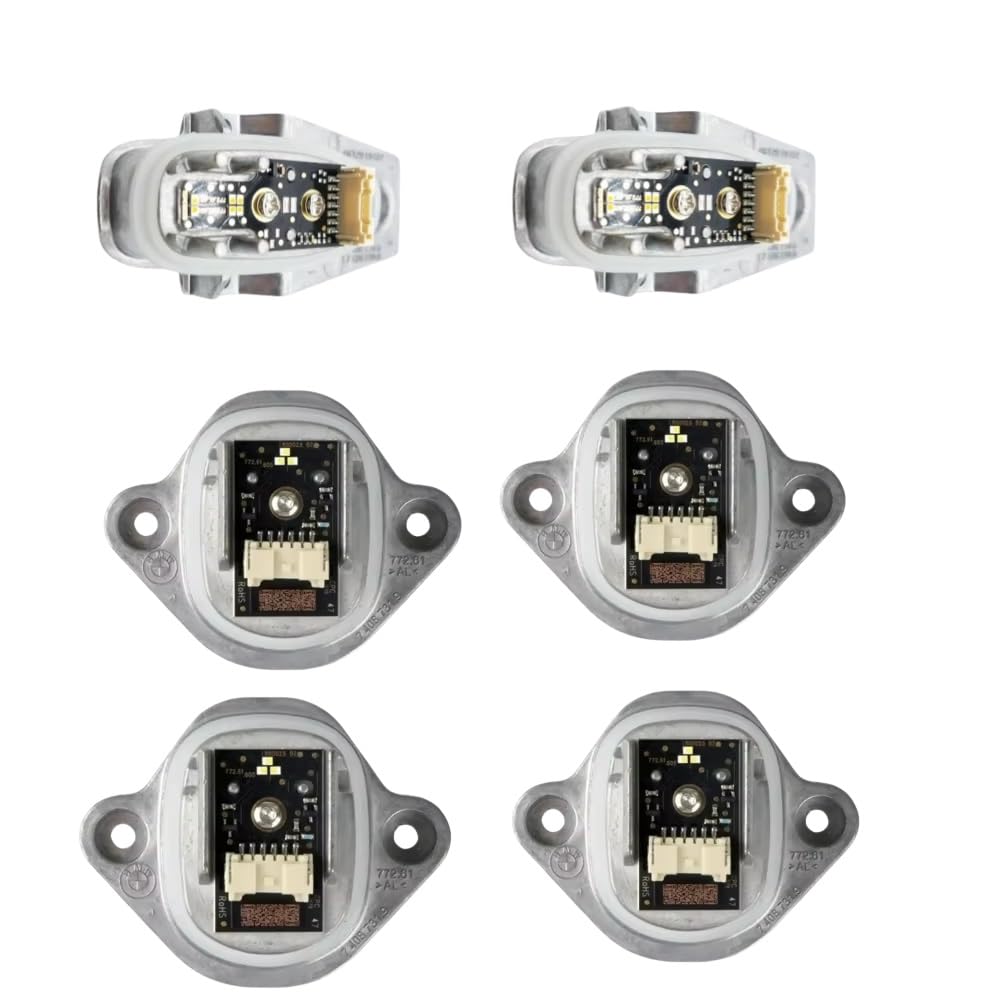 White Headlight Turn Indicator LED Module DRL Daytime Running Light 63117440359 for G11 G12 LCI Control Module(6PC 1set)