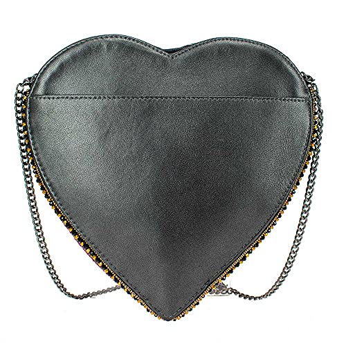 Mary Frances womens Love Crossbody Heart Handbag Sling Bag, Multi, Medium US2