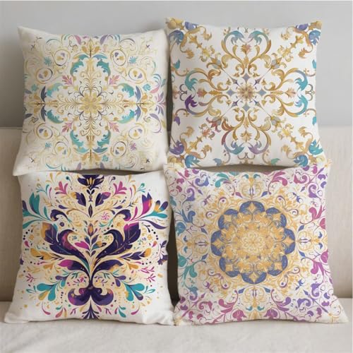 Housse coussin canapé exterieur grand format 80x80cm carré - 3
