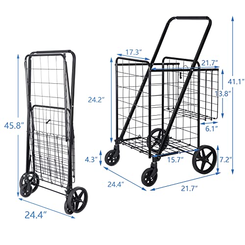 Super Deal 9051 Folding Shopping Cart thumb #3