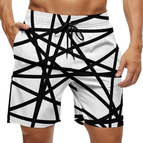 Man Swim Shorts for Van 1986 Halen Beach Pants,Beach Board Shorts Surf Quick Dry Breathable Swim Trunks for Outdoor