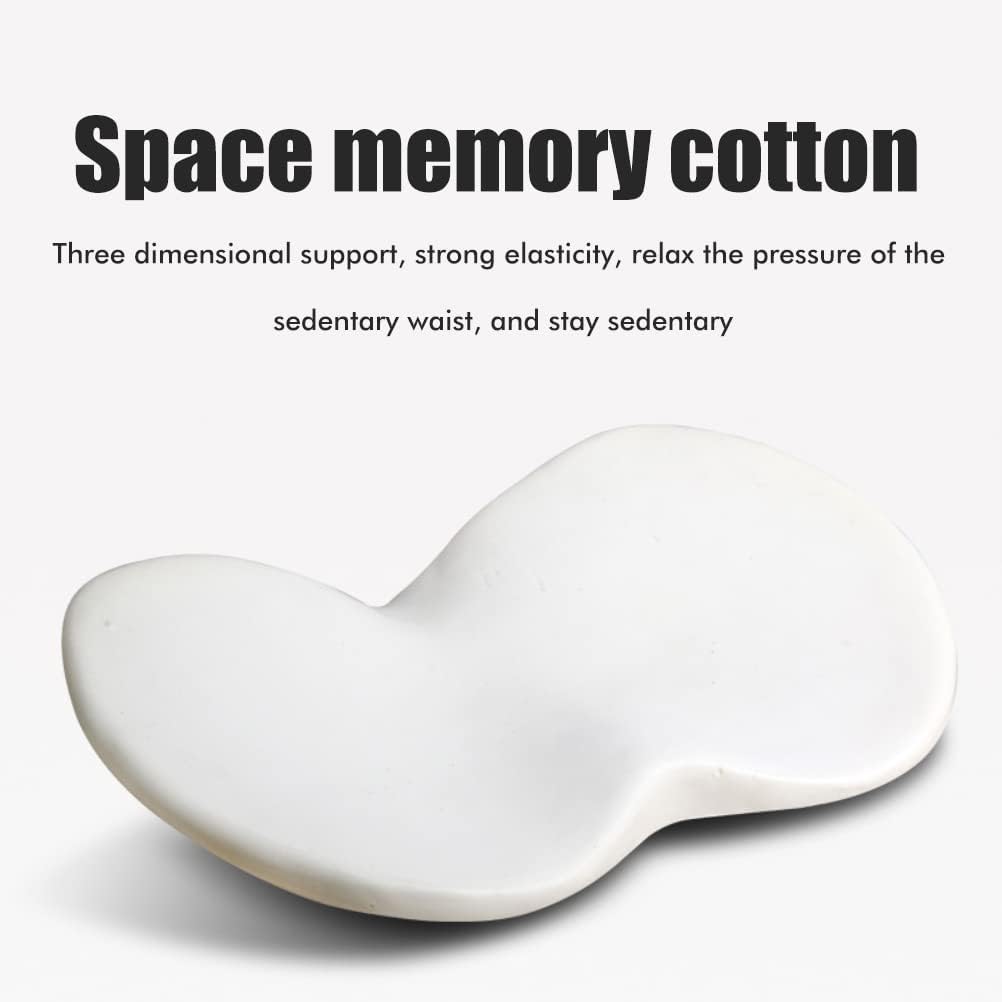 Car Seat Cushion for Driver Thick Car Heightening Seat Cushion Lower Back Discomfort Relief Cushion for All Seasons (Black)