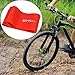 BESSTUUP Lightweight Nylon Bike Tire Liners, Inner Tube Flat Protectors, Puncture Proof Tape for Road, MTB and BMX Bicycles - 20in Red 80mm