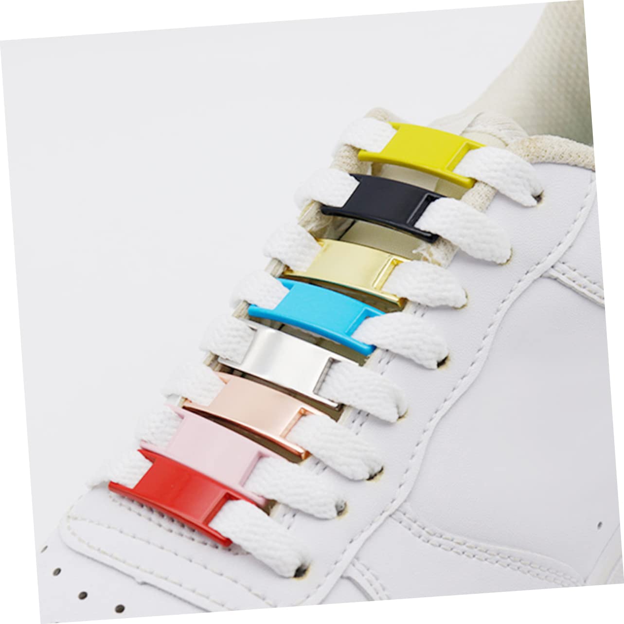 50 Pcs hebilla de zapato de metal en el reemplazo de cordones de nube decoración de cordones skeechers shoes cerraduras de zapatos de metal consejos de casuales