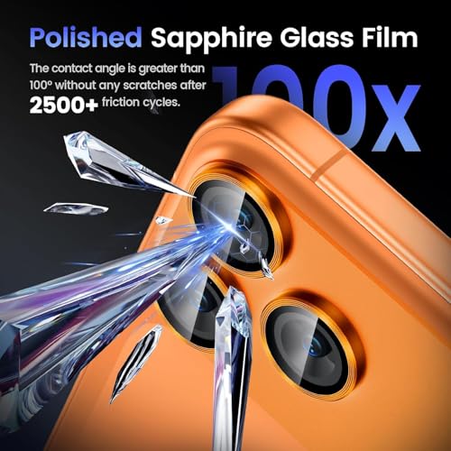 Image of Camera Lens Protector Tempered Glass for iPhone 17 Pro - Alloy Metal Cover with Tempered Glass - Scratch Resistant, Easy Installation