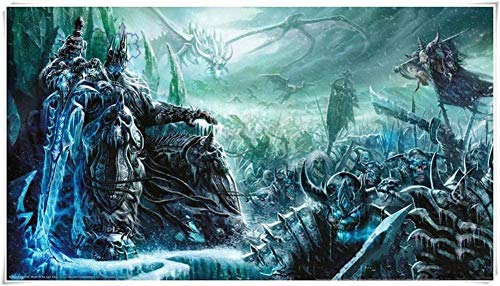 IGHSNZUH Rompecabezas de Anime, 1000 Piezas, Juegos de World Of Warcraft, Rompecabezas para Adolescentes Y Adultos, Decoración Del Hogar, 50X75 cm