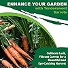 TKE Farms & Gardens - Tendersweet Carrot Seeds, 2500+ Non-GMO Heirloom Seeds, Grow Sweet, Crisp Carrots, Easy to Grow for Fresh Garden-to-Table Goodness, Includes Growing Instructions #4
