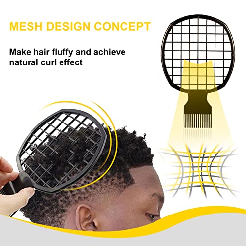 Selalu Curl Sponge Set With Glove, Metal Brush Pick And Twist Comb For Men And Women thumb #1