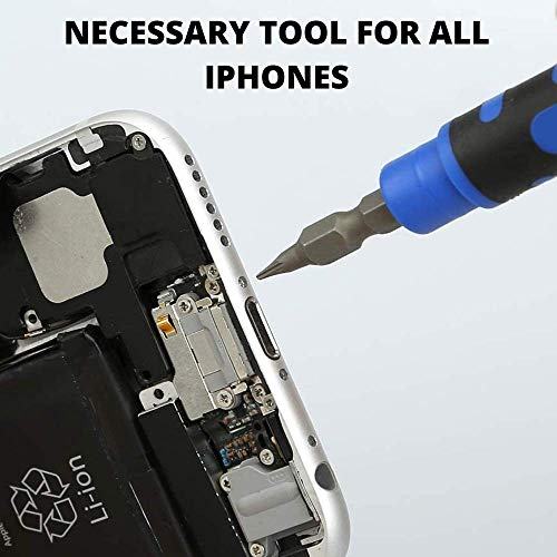 Tripoint Y000 Screwdriver Triwing 0.6 mm Y-Tip 0.8 Pentalobe Screwdriver set 4 in 1 For iPhone 7 8 Plus X XS Max and up (Tripoint Y000 Screwdriver)