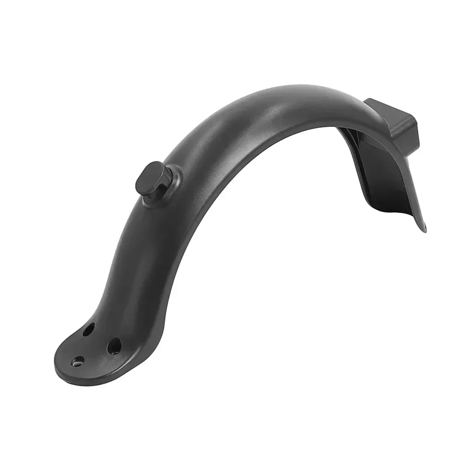 Guardabarros trasero for patinete eléctrico Xiaomi Mi3 Lite, repuesto de 3 orificios for rueda trasera y neumático soporte de guardabarros para scooter(Black)