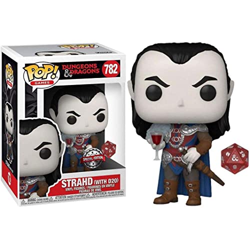 Funko Pop! Games D&Amp;D #782 - Strahd [Metallic With D20 Dice] Exclusive