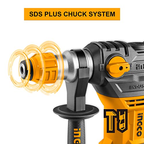 INGCO Rotary Hammer, SDSPlus Heavy Duty Rotary Hammer Drill 220