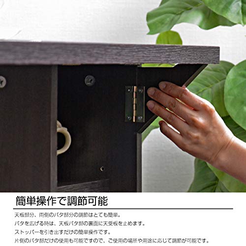 Amazon｜キッチンカウンター キッチンワゴン キャスター付き 両 