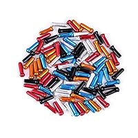 Algopix Similar Product 8 - Juland 100 PCS Bike Brake Cable Caps