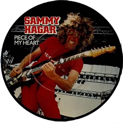 Sammy Hagar Piece Of My Heart Picture Disc UK 45 7" single +Baby's On Fire