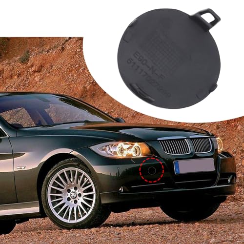 LT Easiyl Abdeckung für Abschlepphaken für Vordere Stoßstange Abdeckung für Abschlepphaken für Vordere Stoßstange Kompatibel mit BMW E90 328i 335d 335i E91 2008–2011 Nur Limousine (51117207299)